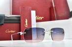 Cartier - New Cartier rimless sunglasses glasses C decor, Handtassen en Accessoires, Zonnebrillen en Brillen | Dames, Nieuw