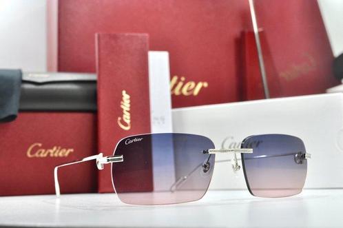 Cartier - New Cartier rimless sunglasses glasses C decor, Handtassen en Accessoires, Zonnebrillen en Brillen | Dames