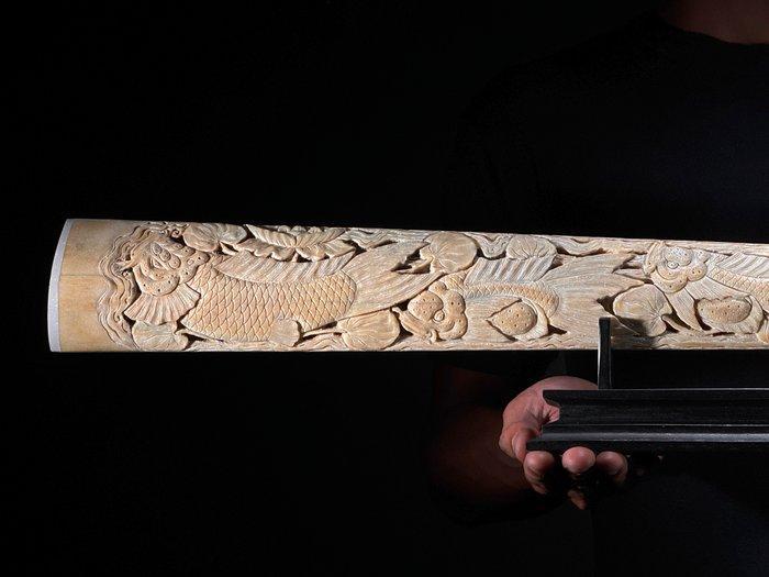 Geen minimumprijs - Fijn uitgewerkte, zeer grote, Antiek en Kunst, Kunst | Designobjecten