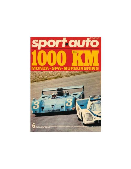 1971 SPORT AUTO MAGAZINE 02 DUITS, Boeken, Auto's | Folders en Tijdschriften