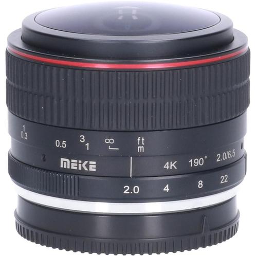 Tweedehands Meike MK 6.5mm f/2.0 Fuji X CM2771, Audio, Tv en Foto, Foto | Lenzen en Objectieven, Overige typen, Gebruikt, Ophalen of Verzenden