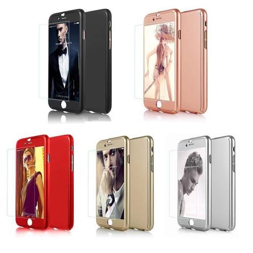 Full body 360 graden iphone 7 7S case hoes hoesje + screenpr, Huis en Inrichting, Woonaccessoires | Wanddecoraties, Nieuw, Verzenden