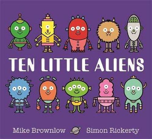 Ten Little Aliens 9781408346327 Mike Brownlow, Boeken, Taal | Engels, Zo goed als nieuw, Verzenden