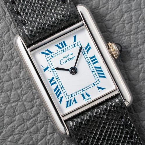 Cartier - Tank Must de Cartier - Zonder Minimumprijs -, Handtassen en Accessoires, Horloges | Heren