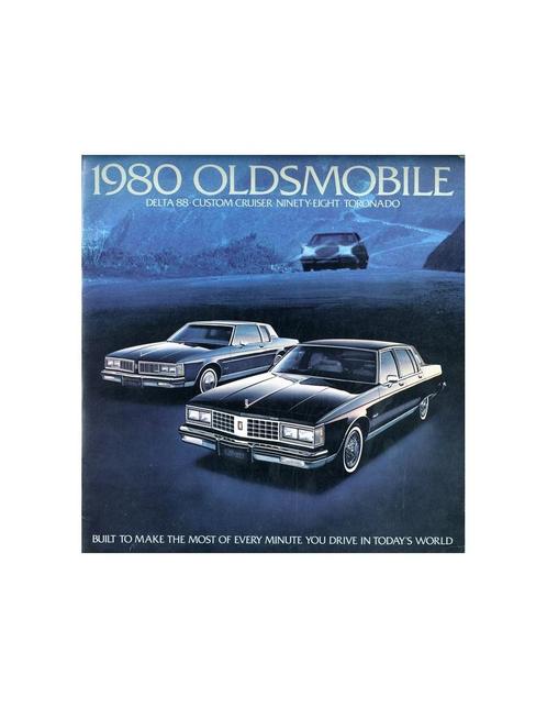 1980 OLDSMOBILE PROGRAMMA BROCHURE ENGELS, Livres, Autos | Brochures & Magazines