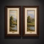 Wanddecoratie (2) - Bijpassend ingelijst paar