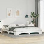 vidaXL Bedframe Wit 180 x 210 cm Massief grenenhout, Huis en Inrichting, Slaapkamer | Bedden, Verzenden, Nieuw