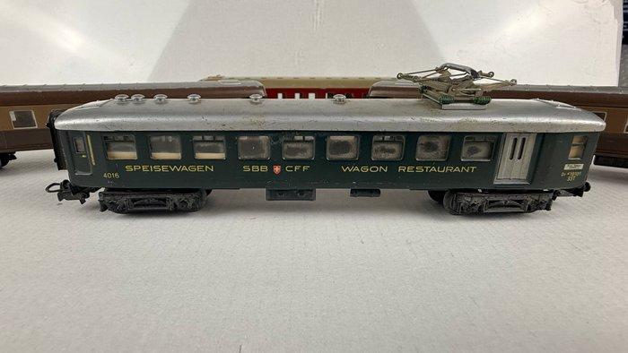 Märklin H0 - 346/3/4016/4036 - Modeltrein personenwagen (4), Hobby & Loisirs créatifs, Trains miniatures | HO