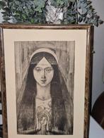 Jan Toorop (1858-1928) - MADONNA MET KIND, Antiek en Kunst