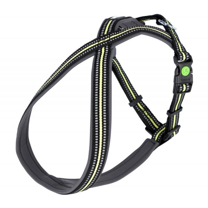 Tuig xenos - zwart neongeel  - buikomtrek 50-80 cm - kerbl, Dieren en Toebehoren, Honden-accessoires
