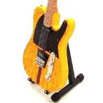 Miniatuur Hohner Madcat gitaar met gratis standaard, Nieuw, Beeldje, Replica of Model, Verzenden
