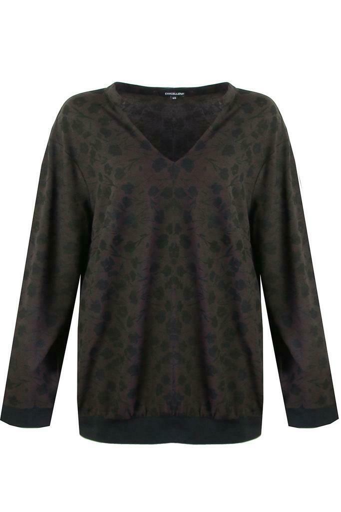 Shirt Exxcellent bloem print v hals maat 48, Vêtements | Femmes, T-shirts, Envoi