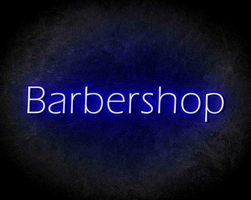 BARBERSHOP neon sign - LED neon reclame bord neon letters..., Zakelijke goederen, Horeca | Overige, Verzenden