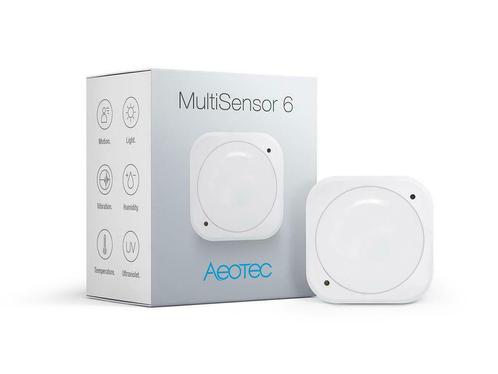 Aeotec Z-Wave Plus Multi-Sensor 6, Bricolage & Construction, Systèmes d'alarme, Autres types, Enlèvement ou Envoi