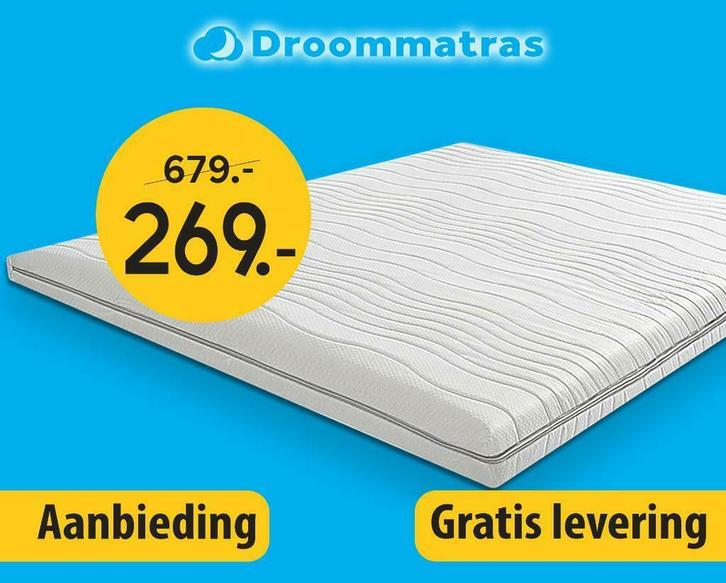 Koudschuim topper 160x220 cm topdek matras 9 cm dik, Huis en Inrichting, Slaapkamer | Matrassen en Bedbodems, 160 cm, 200 cm, Tweepersoons