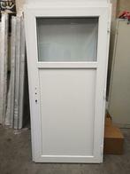Goedkope deuren B98xH200 op voorraad garage of schuur!., Nieuw, 80 tot 100 cm, Glas, Buitendeur
