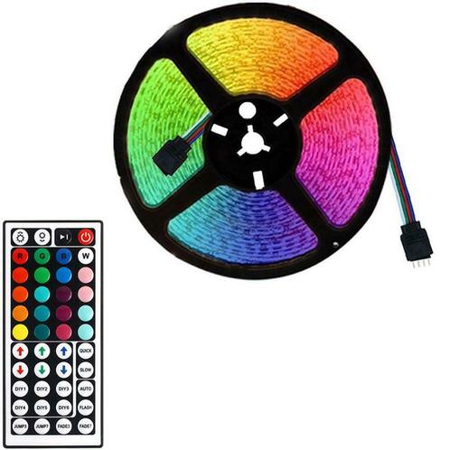 LEDStrip RGB - 10 meter - complete set - type 5050 - 30 Led, Maison & Meubles, Lampes | Autre, Enlèvement ou Envoi