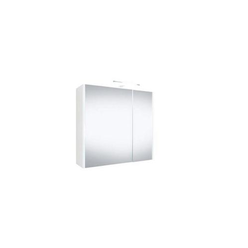 Best-Design Happy MDF Spiegelkast + Verlichting 60x60cm, Doe-het-zelf en Bouw, Sanitair, Overige typen, Nieuw, Ophalen of Verzenden