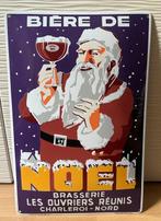 Emaille bord - Biere de Noel - Emaille