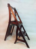 H.S. Furni - Marches - Bois - Bibliothèque escabeau/chaise