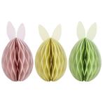 Pasen Honeycombs Gekleurd 3st, Verzenden, Nieuw
