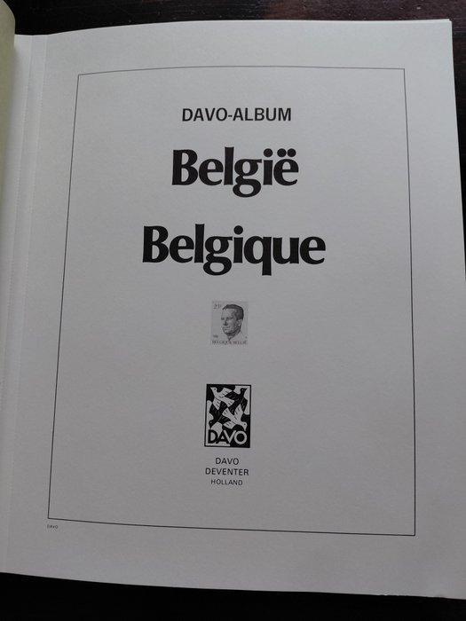 België 1985/1994 - België postfris 1985-1994 in DAVO LUXE IV, Timbres & Monnaies, Timbres | Europe | Belgique