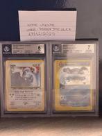 Pokémon - 2 Graded card - Lugia, Tortank Foil, Holo -, Nieuw