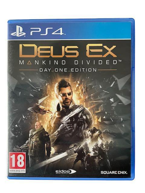 Deus Ex Mankind Divided (Day One Edition Cover) (COVER2), Games en Spelcomputers, Games | Sony PlayStation 4, Verzenden