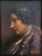 Vincenzo Migliaro (1858-1938) - Profilo di donna