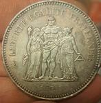 France. 50 Francs 1976/1977 Hercule (2 munten) (Sans prix de