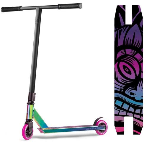 Soke Evo stuntstep - black neochrome - Race step - 360º s.., Fietsen en Brommers, Steps, Nieuw, Ophalen of Verzenden