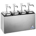 Sausdispenser | RVS | 4 BCMK Dispensers (4x 3L) |, Verzenden