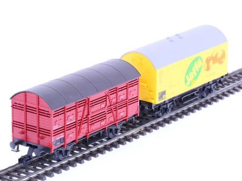 Schaal H0 Fleischmann 5029 5043 DB Goederenwagons #1255, Hobby en Vrije tijd, Modeltreinen | H0, Wagon, Zo goed als nieuw, Fleischmann