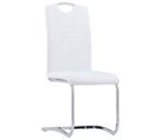 Witte Design Eetkamerstoelen (2st) | Tweede Kansje, Twee, Verzenden, Wit, Nieuw