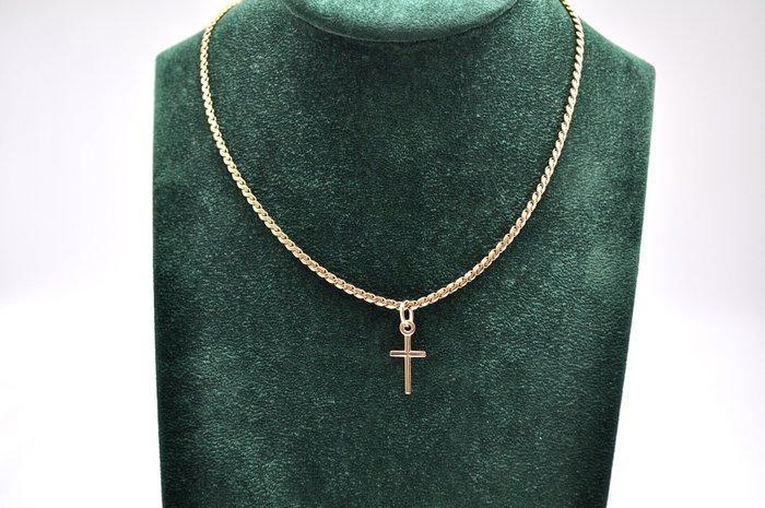 Halsketting - 18 karaat Geel goud, Handtassen en Accessoires, Kettingen