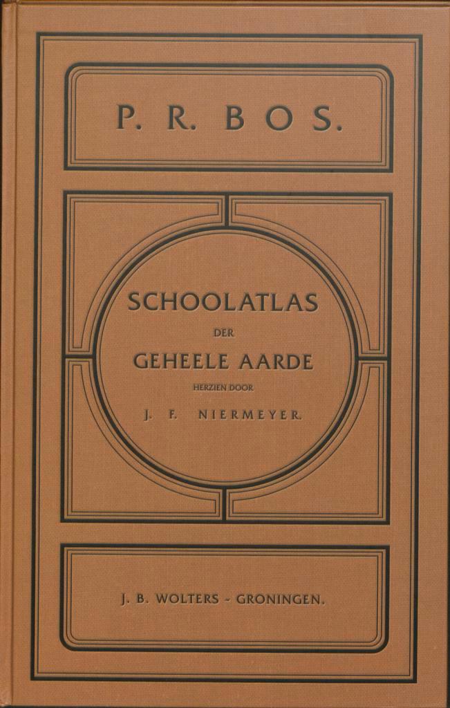 Bos schoolatlas der geheele aarde 9789001123031 P.R. Bos, Boeken, Reisgidsen, Gelezen, Verzenden