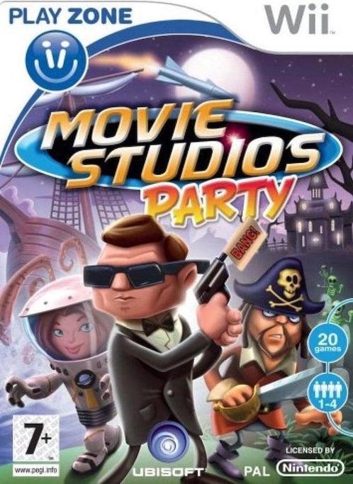 Movie Studios Party (Wii Games) (Nintendo Wii), Games en Spelcomputers, Games | Nintendo Wii, Zo goed als nieuw, Ophalen of Verzenden