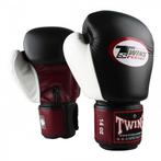 Twins Special Twins (Kick)Bokshandschoenen BGVL 4 Zwart Rood, Sport en Fitness, Verzenden, Nieuw, Bokshandschoenen