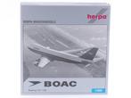 Schaal 1:500 Herpa 503174 BOAC Boeing 747-136 Reg. G-AWND..., Ophalen of Verzenden, Zo goed als nieuw