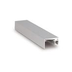 Glazen balustrade vloermontage 1.0kN Top Cover profielen-Alu, Doe-het-zelf en Bouw, Verzenden, Nieuw