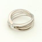 Bague - 18 carats Or blanc Diamant (Naturelle), Bijoux, Sacs & Beauté, Bagues