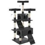 tectake Krabpaal Barney 170cm - zwart, Dieren en Toebehoren, Verzenden, Nieuw