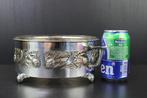Bol - Art Nouveau large silver plated fruit or salad bowl. -, Antiek en Kunst
