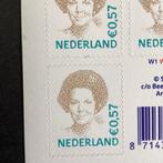 Nederland - Velletje / hangboekje VAA2244. Zeer kleine, Gestempeld