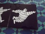 Tegel (4) - Michelin, Series of 4 Bibendum tiles shaking