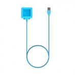 USB-lader adapter voor Fitbit Blaze Blauw (Data kabels), Nieuw, Verzenden