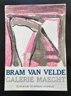 Bram Van Velde - Vintage lithographic poster - Galerie, Antiek en Kunst