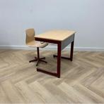 complete schoolset Galvanitas 10 stuks tafels + stoelen, Huis en Inrichting, Stoelen, Gebruikt, Vijf, Zes of meer stoelen