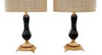 Murano glass gilded table lamps - Tafellamp (2) - Verguld, Antiek en Kunst