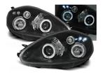 Angel Eyes koplamp units Black geschikt voor Fiat Grande, Auto-onderdelen, Verzenden, Nieuw, Fiat